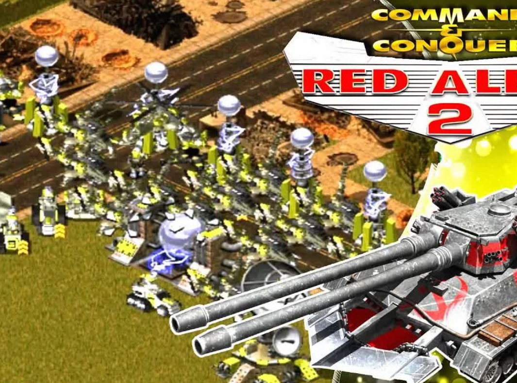 红色警戒2电脑版下载地址-坦克对战游戏画面